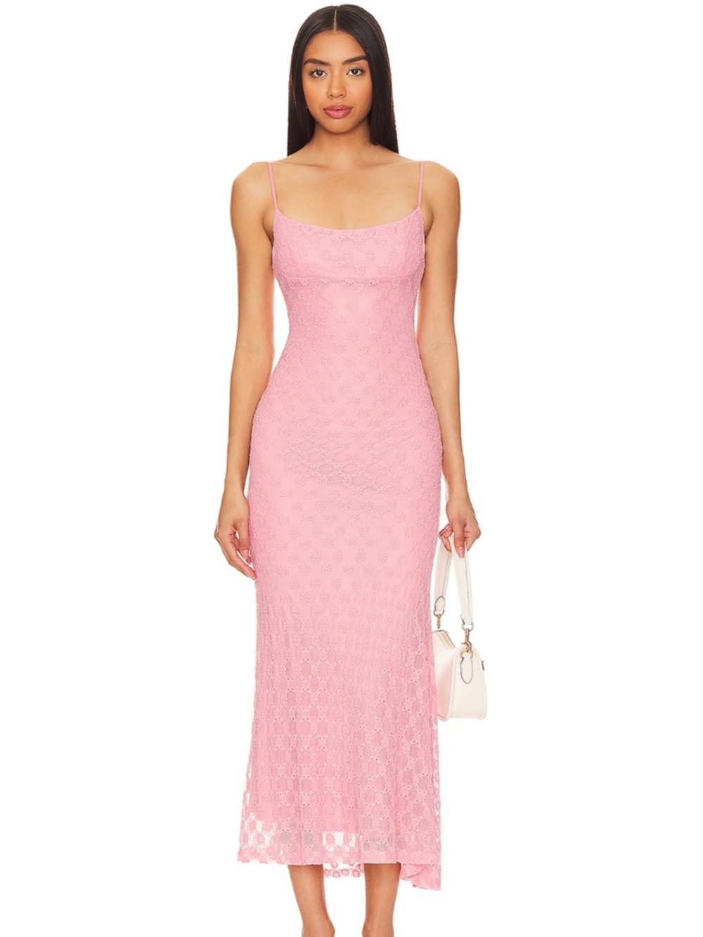 BRAND NEW Bardot Adoni Midi Dress in Lili Pink